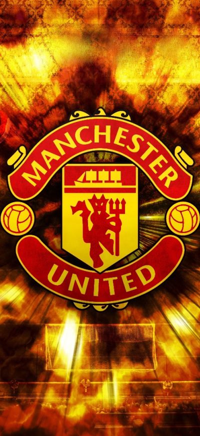 Fond d'écran iPhone Machester United Inscription Players Club