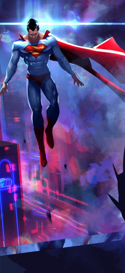 Fond d'écran iPhone Batman Vs Superman Art