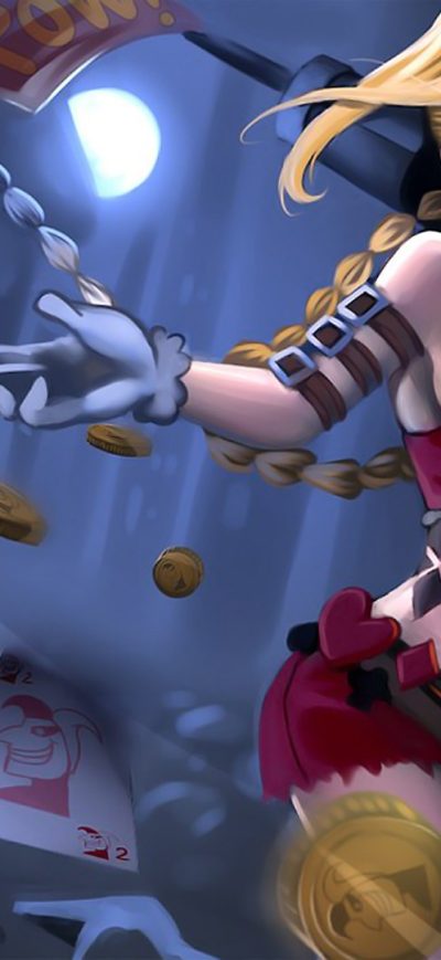 Fond d'écran Jinx sur iPhone