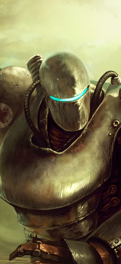 Fond d'écran iPhone Liberty Prime Fallout Game Character Artwork 4k