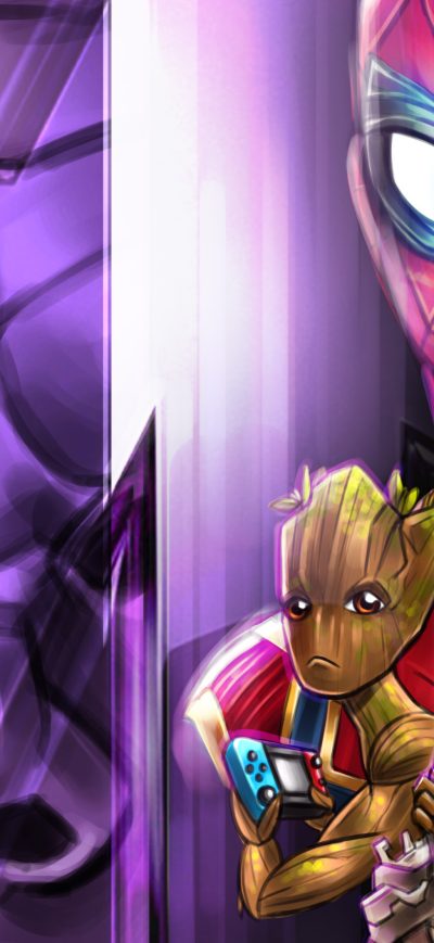 Fond d'écran iPhone Avengers Infinity War 4k Artwork