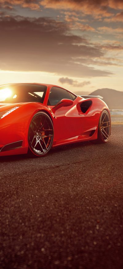 Fond d'écran iPhone 2017 Ferrari 488 Gtb 4k