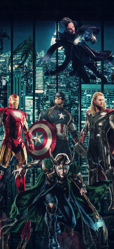 Fond d'écran iPhone Avengers Infinty War 2018 Superheroes