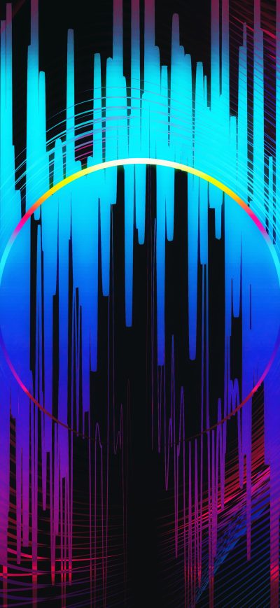 Fond d'écran iPhone Abstraction Digital Art 4k
