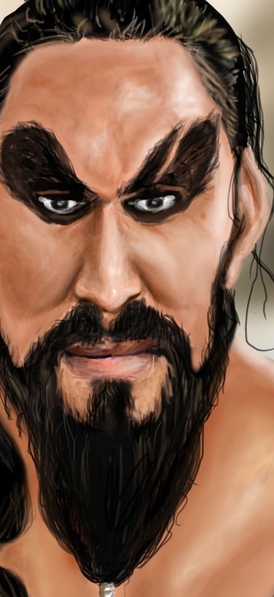 Fond d'écran Khal Drago Artwork sur iPhone