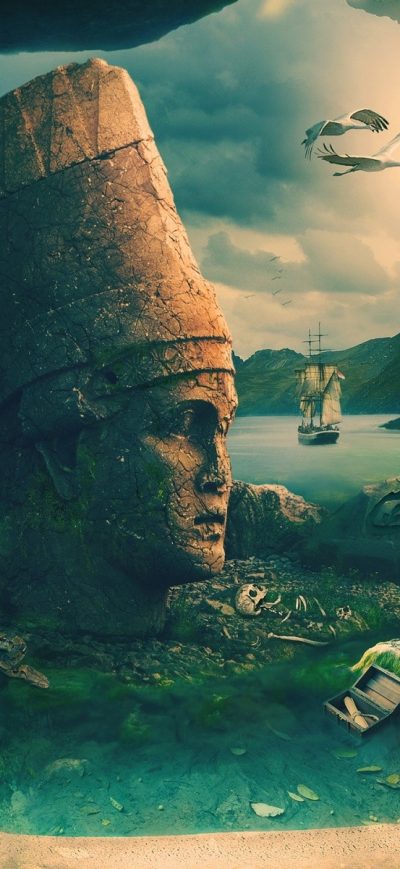Fond d'écran Smugglers Fall sur iPhone