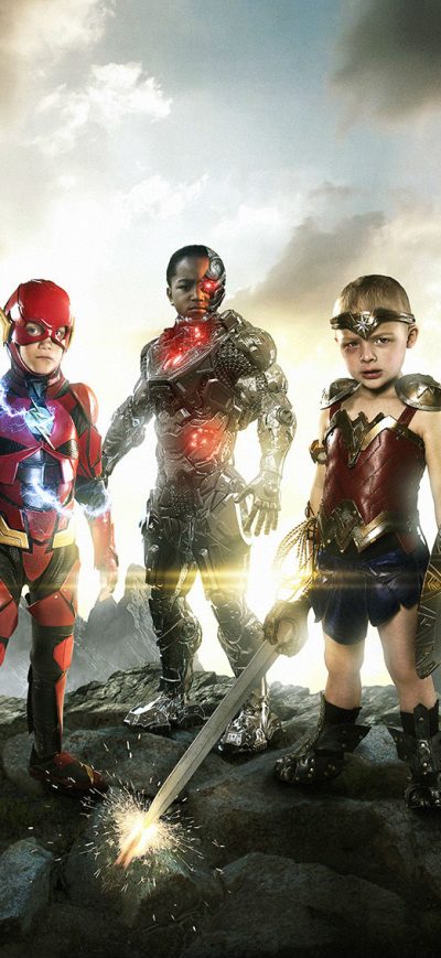 Fond d'écran iPhone Justice League Small Heroes
