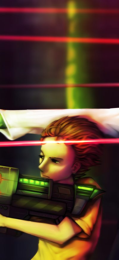 Fond d'écran iPhone Another Casual Gunfight Rick And Morty Fanart
