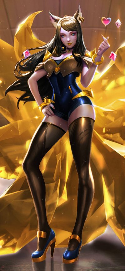 Fond d'écran League Of Legends Prestige Kaisa sur iPhone