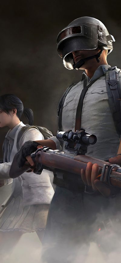 Fond d'écran iPhone Playerunknowns Battlegrounds Weapon And War 4k