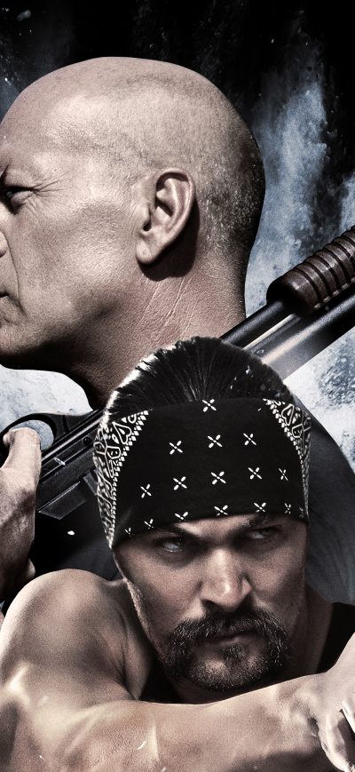 Fond d'écran iPhone Bruce Willis And Jason Momoa In Once Upon A Time In Venice 4k