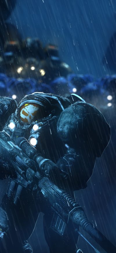 Fond d'écran iPhone Starcraft Raiders On The Storm