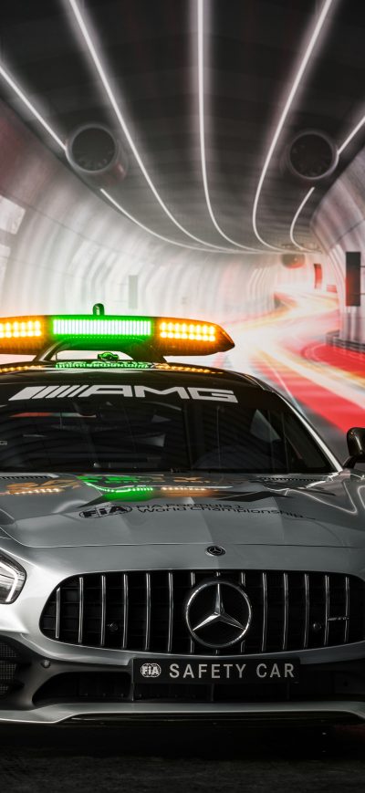 Fond d'écran iPhone Mercedes AMG GT R F1 Safety Car