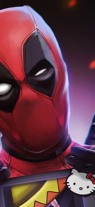 Fond d'écran iPhone Deadpool Digital Artwork