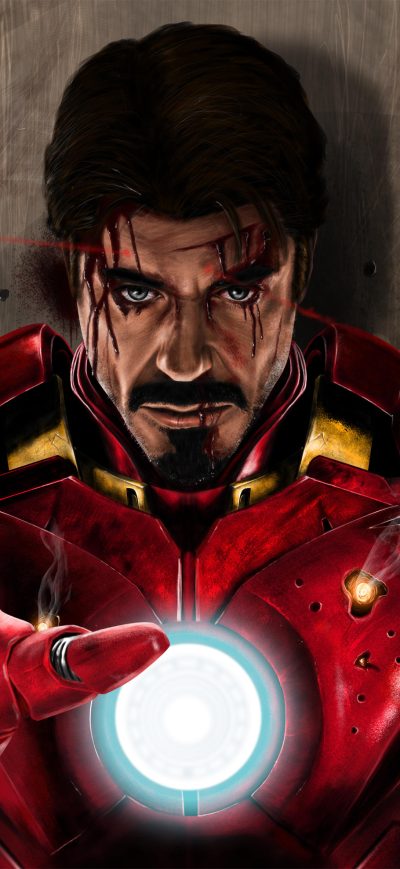 Fond d'écran iPhone Iron Man Never Give Up