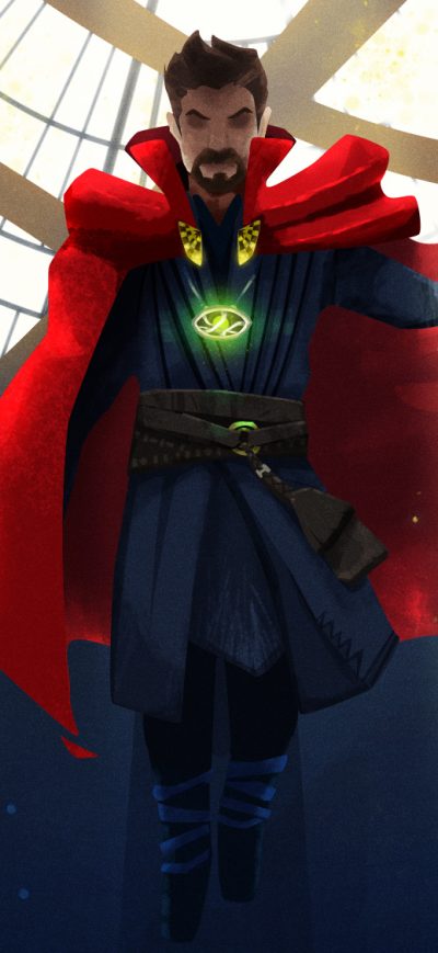 Fond d'écran Doctor Strange Arts sur iPhone