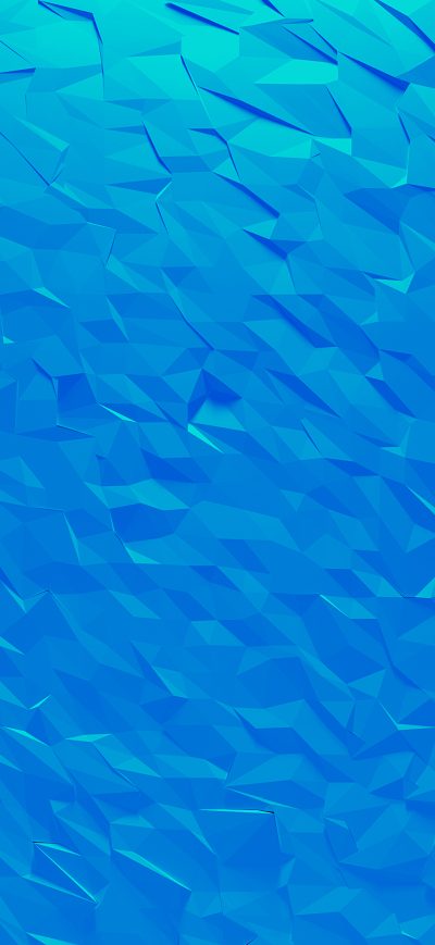 Fond d'écran iPhone Abstract Low Poly 3d Blue Background 4k