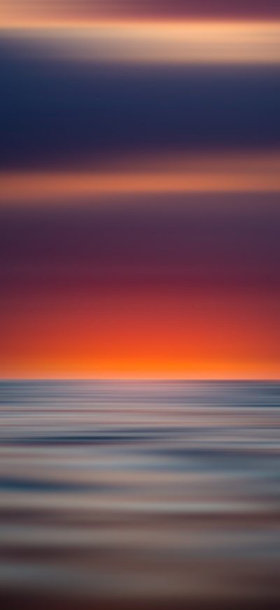 Fond d'écran iPhone Minimalism Sea Lake Sunrise