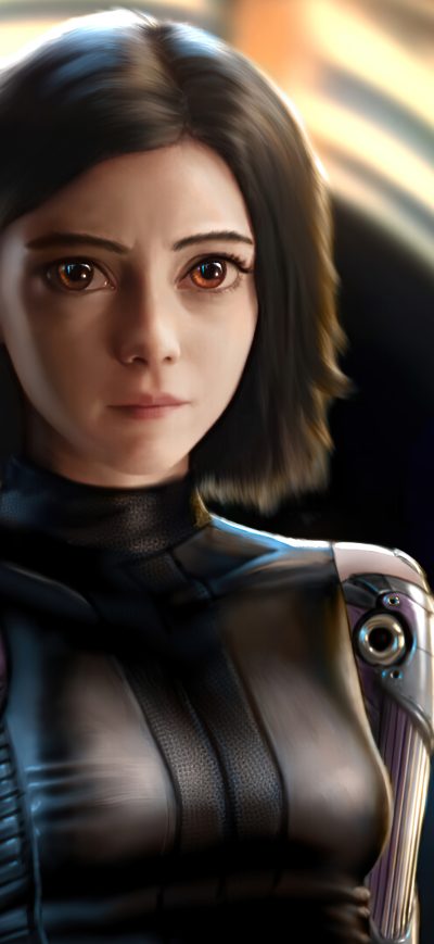 Fond d'écran iPhone Alita Angel 4k