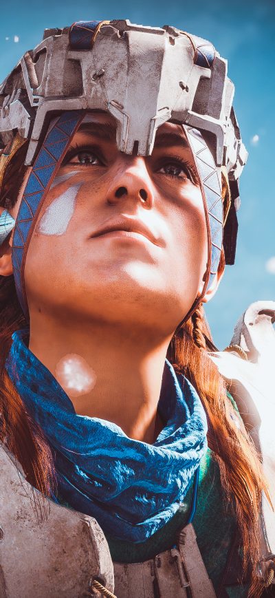 Fond d'écran iPhone Aloy In Horizon Zero Dawn 4k
