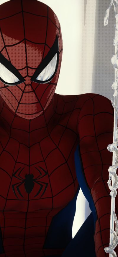 Fond d'écran iPhone Spiderman Shooting Web 4k