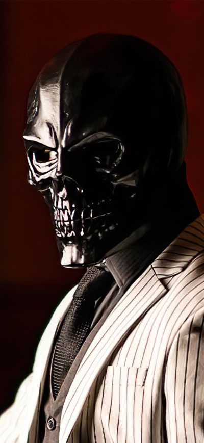 Fond d'écran iPhone Black Mask Fictional Supervillain