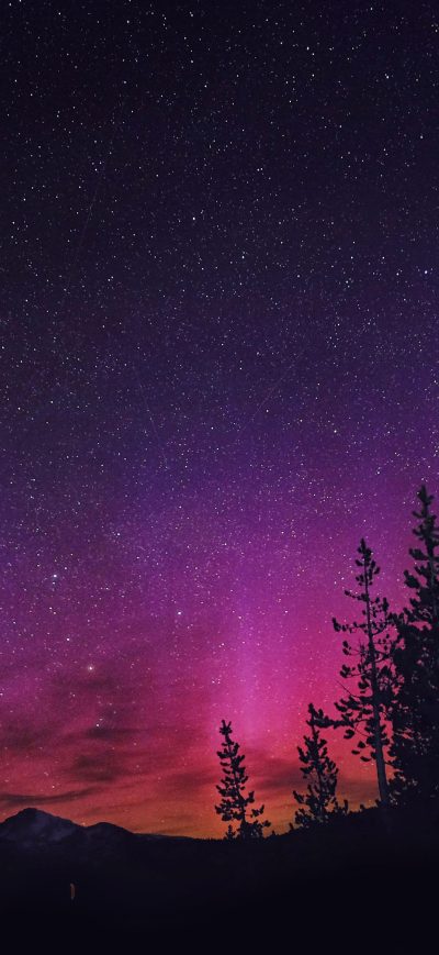 Fond d'écran iPhone Northern Lights 4k