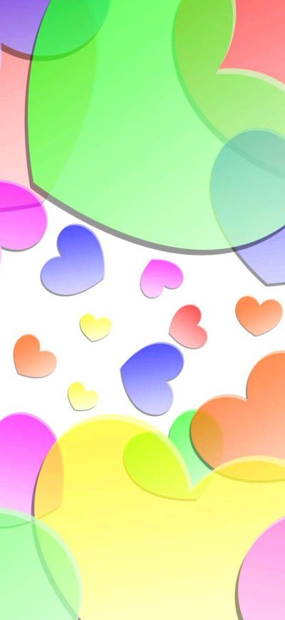 Fond d'écran iPhone Love Colors Heart Artist