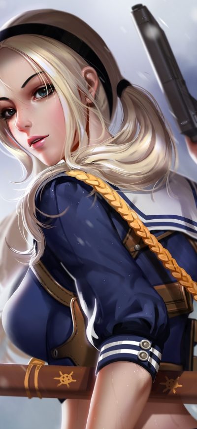 Fond d'écran Strike Of Kings Girl Artwork sur iPhone