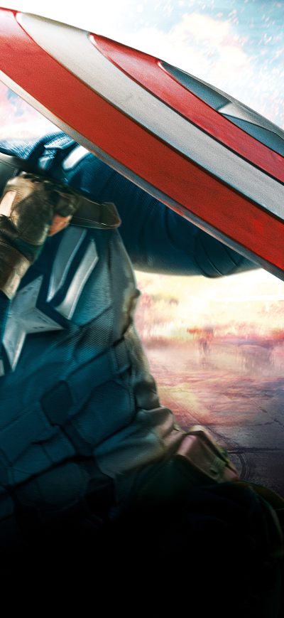 Fond d'écran iPhone Chris Evans Captain America Army 8k
