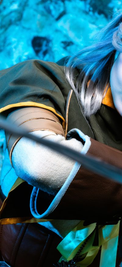 Fond d'écran iPhone Ciri The Witcher Huntress 5k