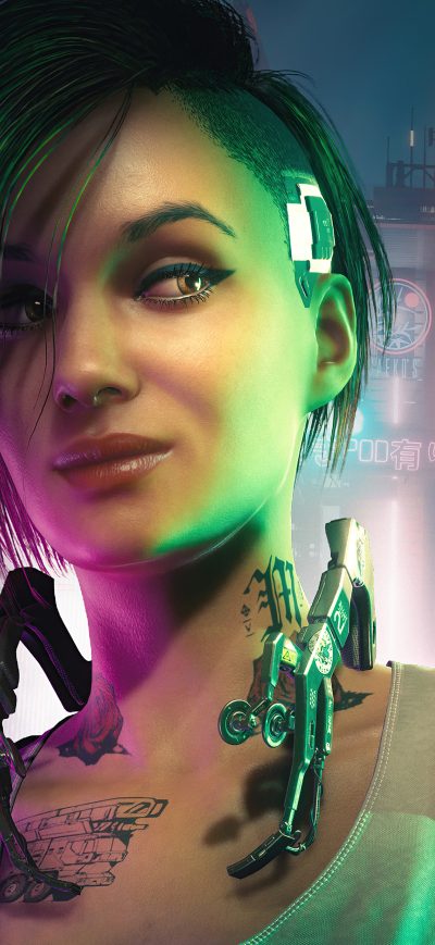 Fond d'écran iPhone Projekt Red Cyberpunk 2077 5k