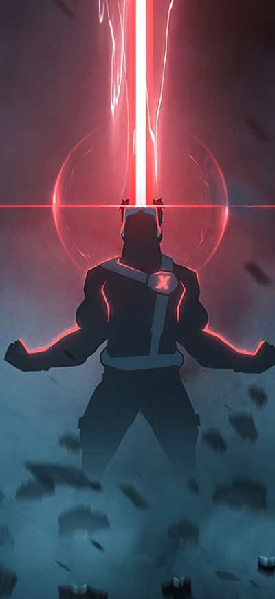 Fond d'écran iPhone Cyclops X Men 4k Artwork