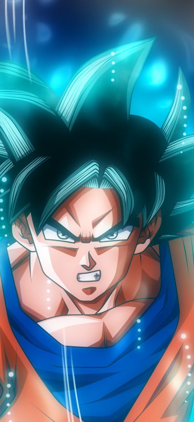 Fond d'écran iPhone Goku Ultra Instinct Dragon Ball 5k