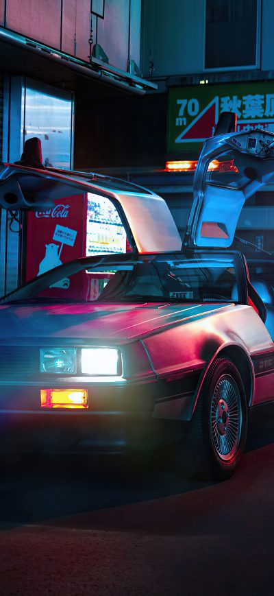 Fond d'écran iPhone Dmc Delorean 4k 2020