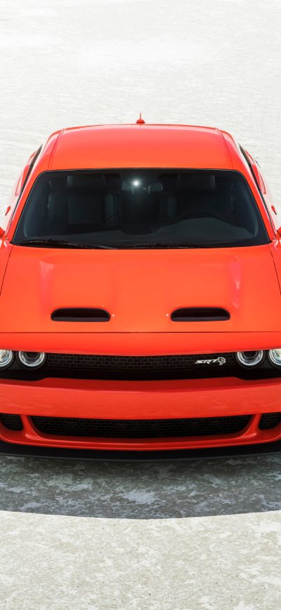 Fond d'écran iPhone Dodge Challenger Srt Super Stock 4k