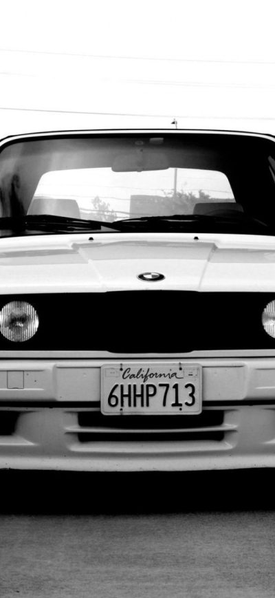 Fond d'écran iPhone BMW E30 Monochrome