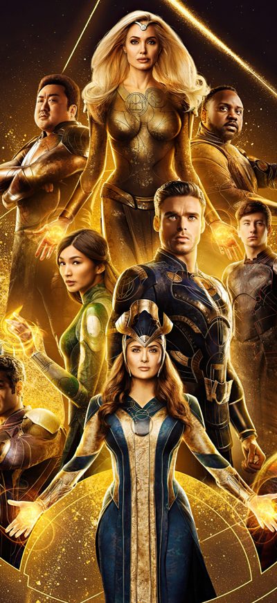 Fond d'écran iPhone Eternals Poster