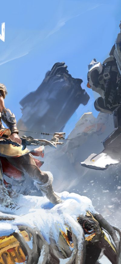 Fond d'écran iPhone 2017 Horizon Zero Dawn Game
