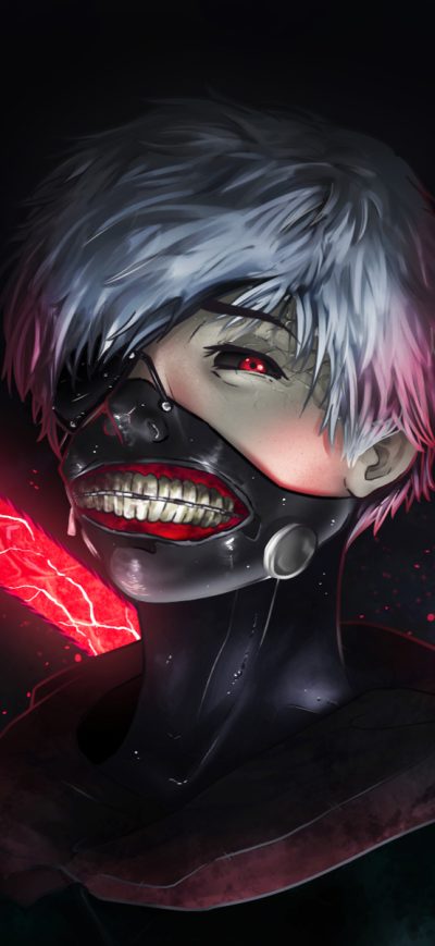 Fond d'écran iPhone Tokyo Ghoul Ken Kaneki Art