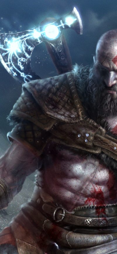 Fond d'écran iPhone Kratos In God Of War