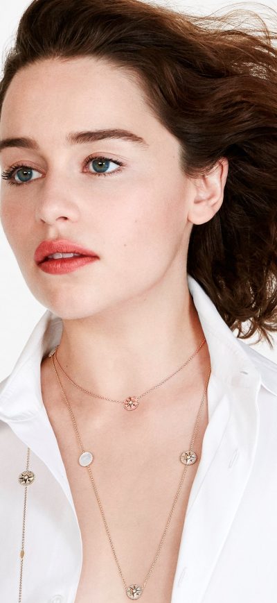 Fond d'écran iPhone 4k Emilia Clarke