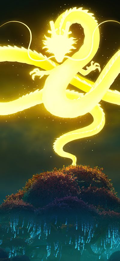 Fond d'écran iPhone Fortnite X Dragon Ball 2022