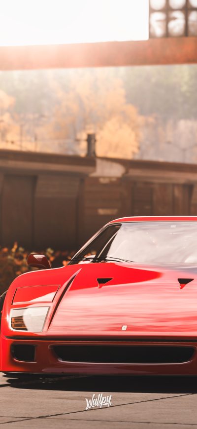 Fond d'écran iPhone Forza Horizon 4 Ferrari 5k