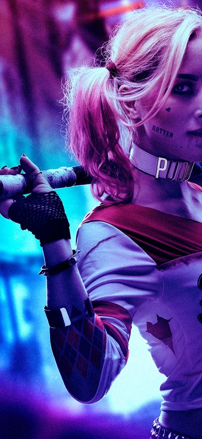 Fond d'écran iPhone 4k Harley Quinn Cosplay