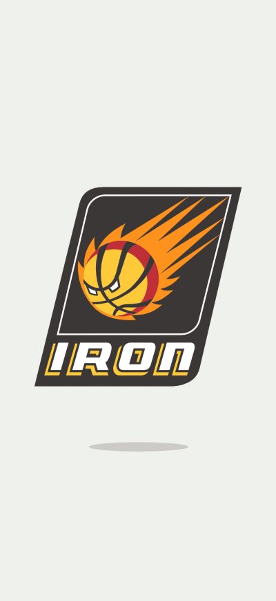 Fond d'écran iPhone Iron Man Minimal Logo 4k