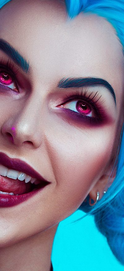 Fond d'écran iPhone Jinx From League Of Legends Cosplay 4k