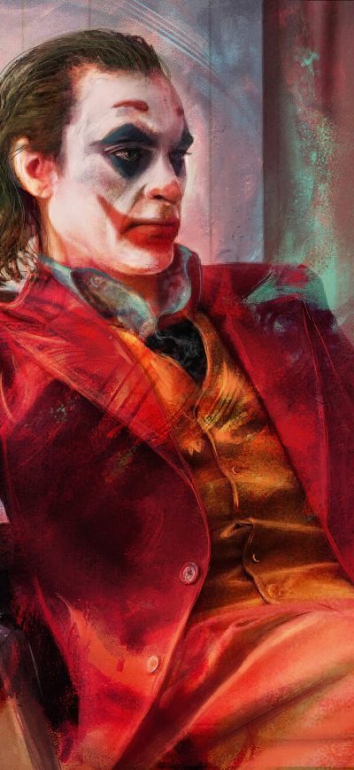 Fond d'écran Joker Sit sur iPhone