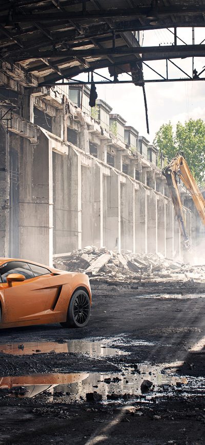 Fond d'écran Lamborghini Somewhere sur iPhone