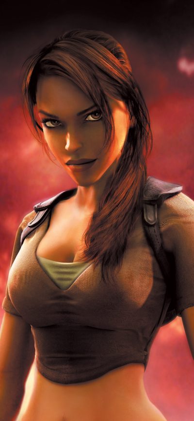 Fond d'écran iPhone Lara Croft In Tomb Raider Game 4k